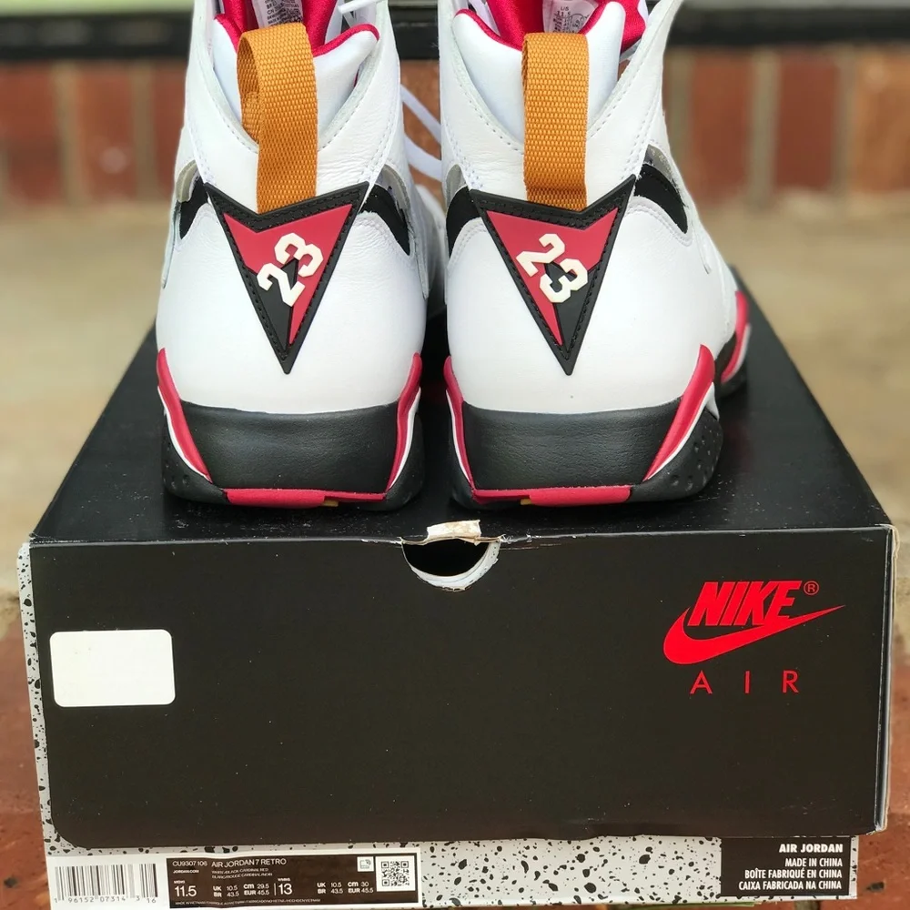 Air Jordan Retro 7 Cardinal Size 11.5